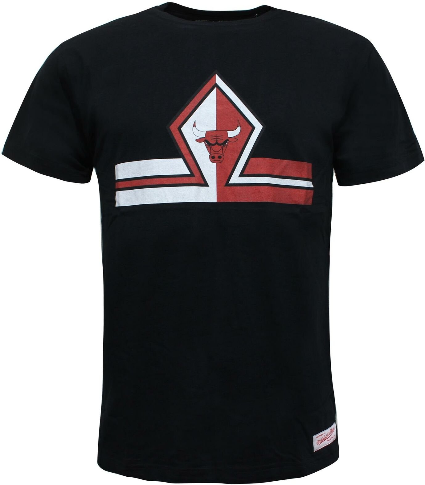 Mitchell & Ness Short Split Trad Chicago Bulls Mens T-Shirt