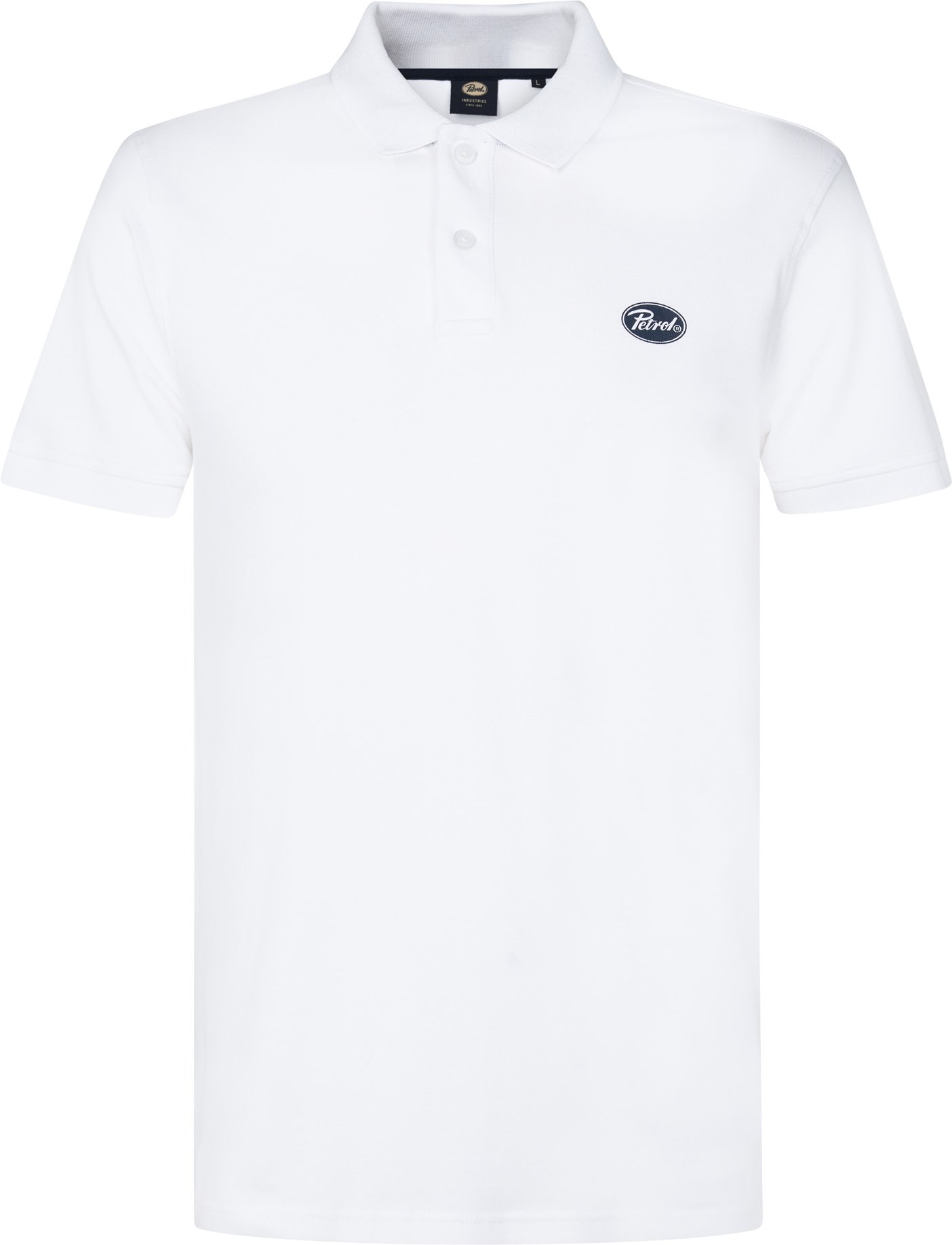 Petrol Industries - Klassisches Poloshirt Herren - Weiß