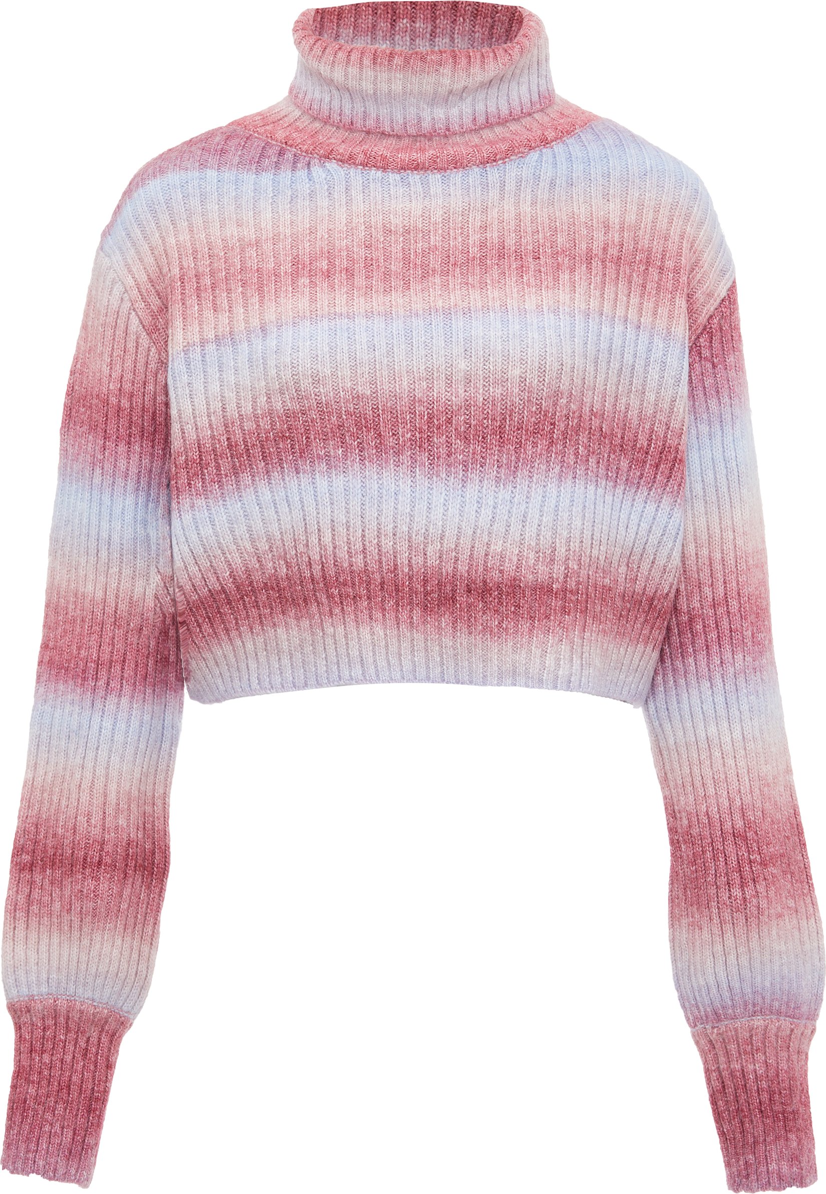 Thumbnail - Mymo Pullover Damen Lila Mehrfarbig