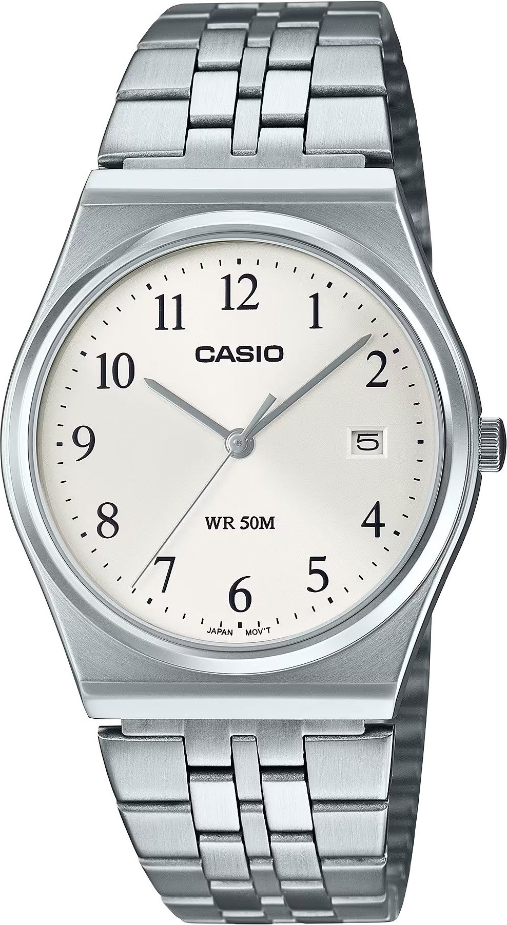 Casio Kollektion Unisex Silberne Uhr MTP-B145D-7BVEF
