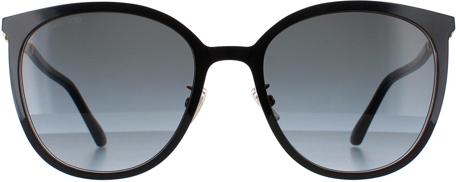 Thumbnail - Jimmy Choo Cat Eye Damen Schwarz Gold Dunkel Grau Farbverlauf ORIA/G/SK