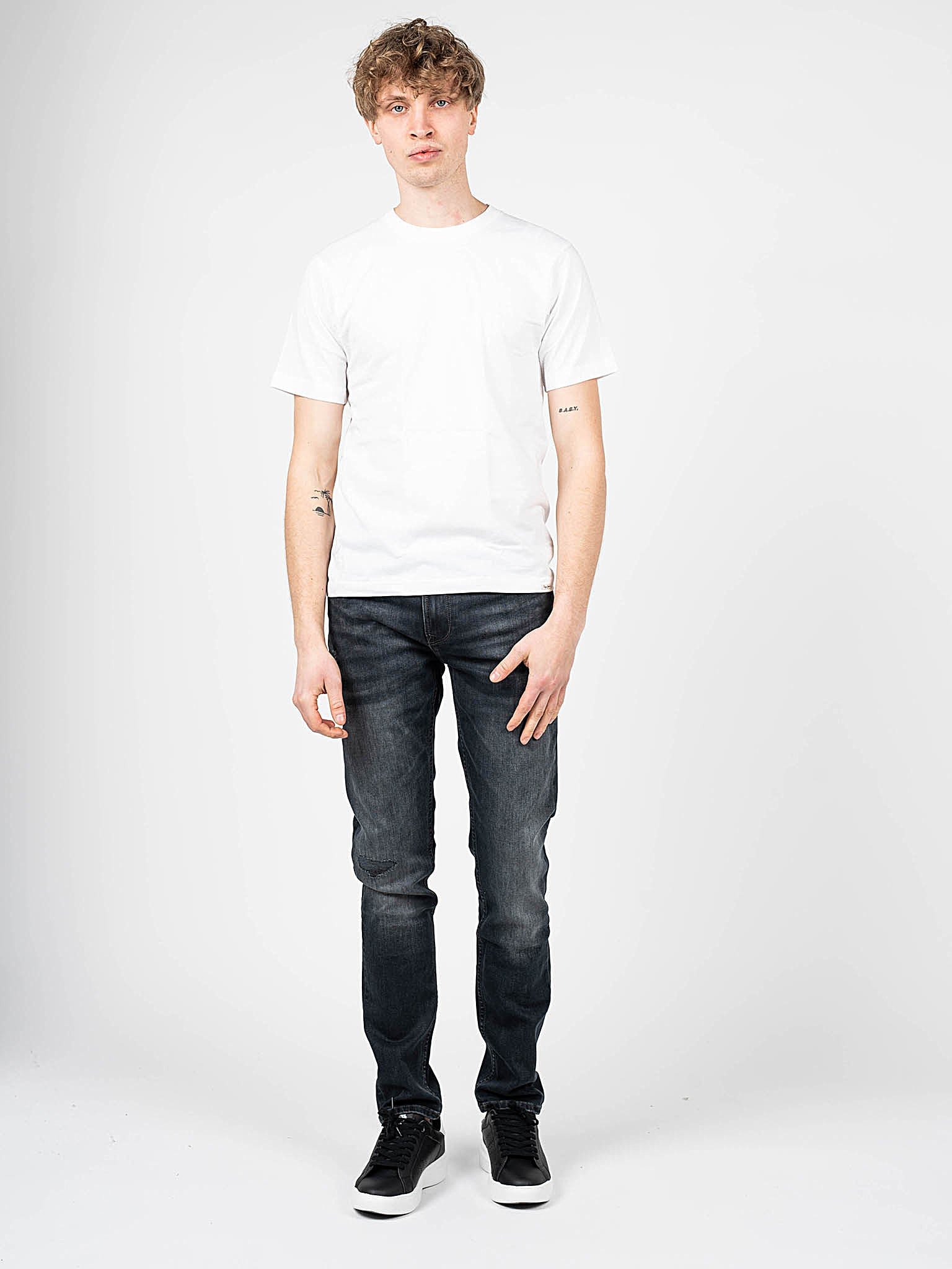 Pepe Jeans T-Shirt 2er-Pack Aiden Herren Weiß
