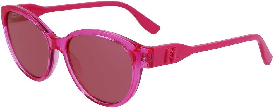 Karl Lagerfeld Lila Injizierte Sonnenbrille