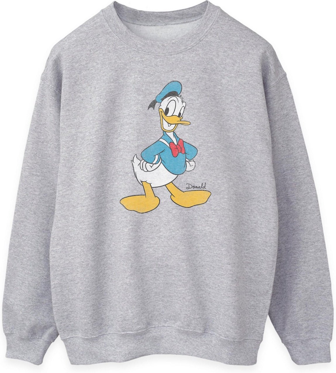 Disney - "Classic" Sweatshirt für Damen (Grau meliert)