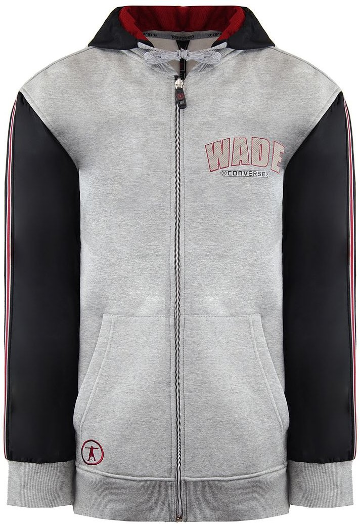 Converse Wade Mens Grey Heather Track Jacke