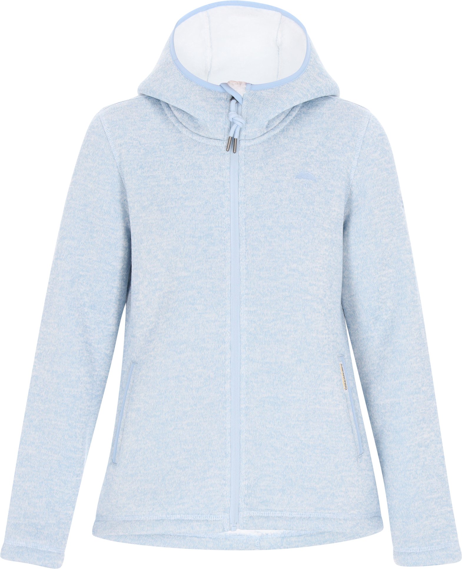 Thumbnail - Schmuddelwedda Jacke Frauen hellblau meliert