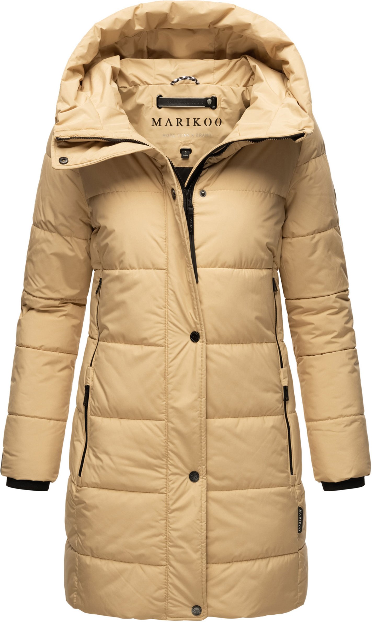 Marikoo Damen Steppjacke Karumikoo XVI – warm, stylisch & mit Kapuze
