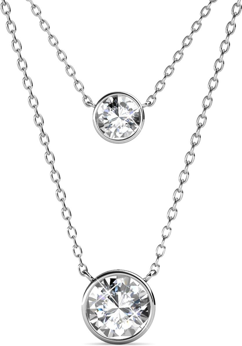 Juliet Anhänger - Silber und Kristall