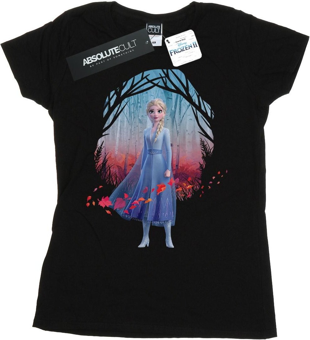 Disney - "Frozen 2 Elsa Find The Way" T-Shirt für Damen (Schwarz)