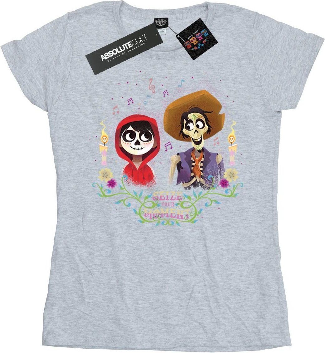 Disney - "Coco Miguel And Hector" T-Shirt für Damen (Grau)