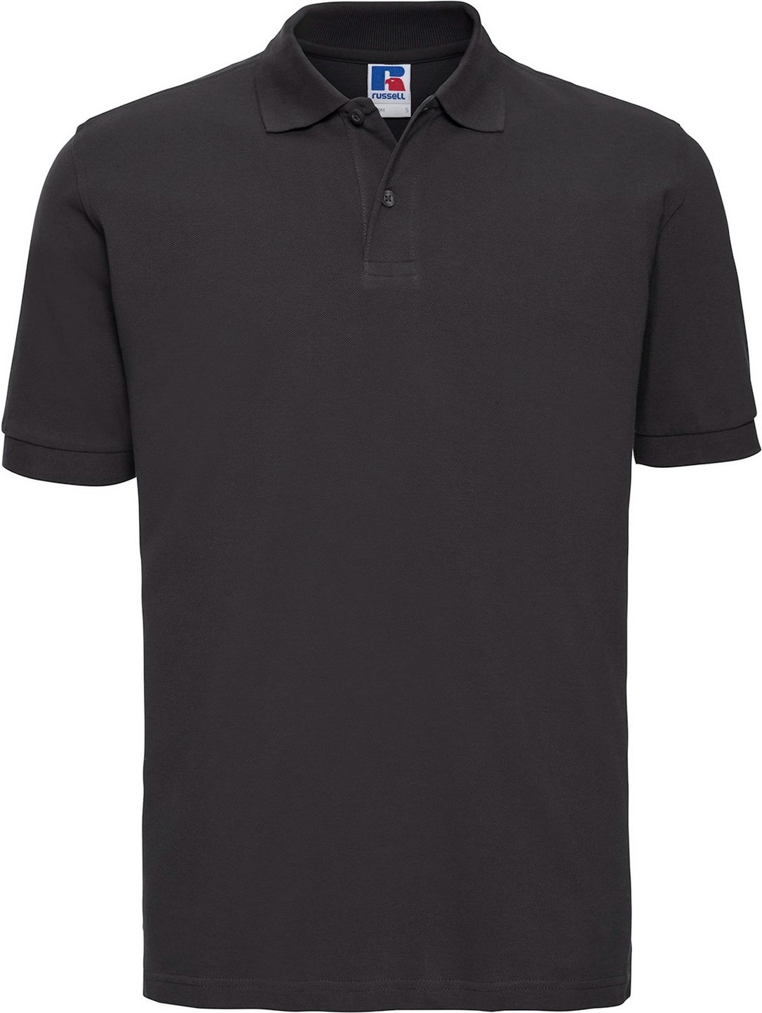 Russell - "Classic" Poloshirt für Herren (Schwarz)