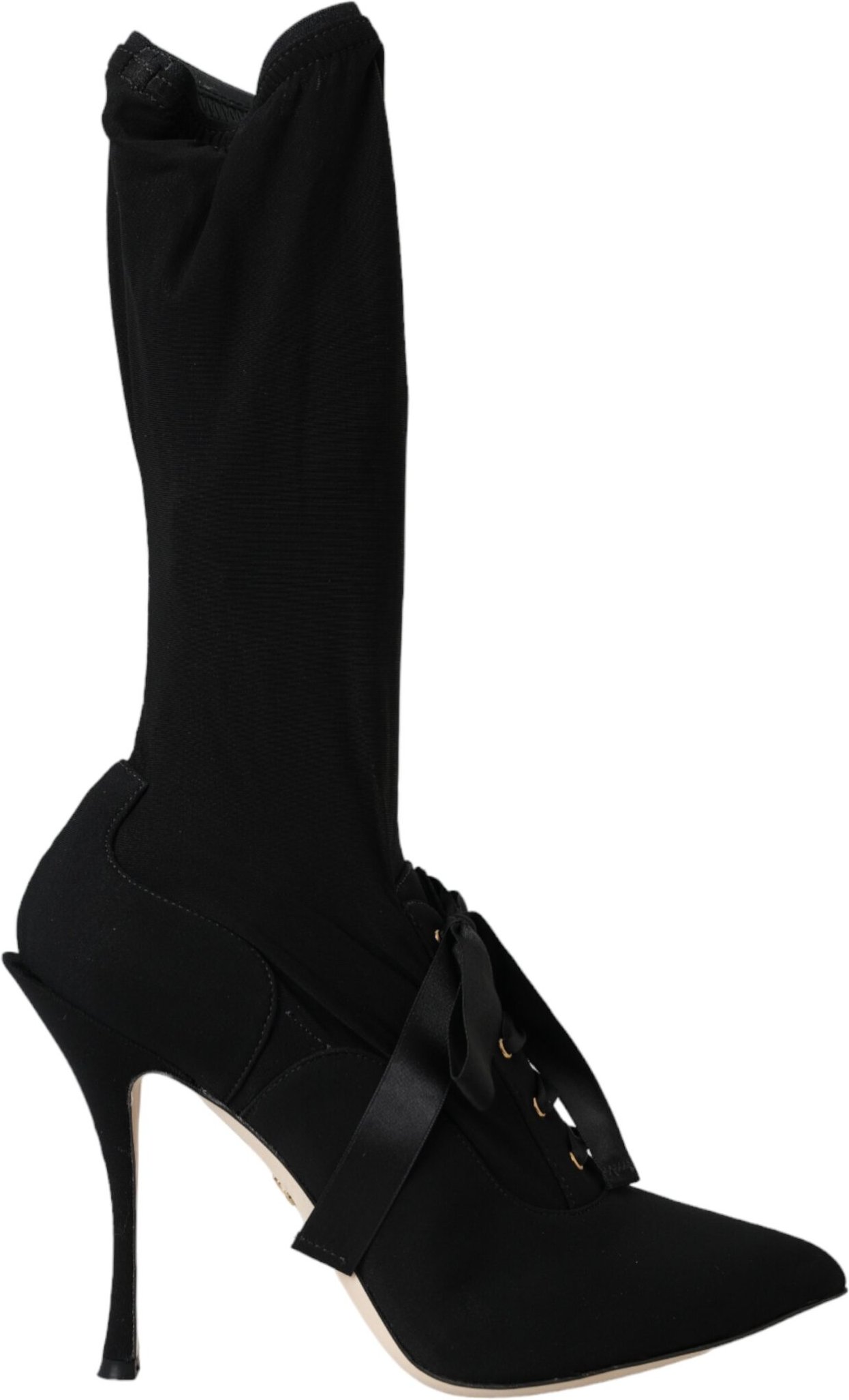 Dolce Gabbana Schnürsockenstiefel Schwarz
