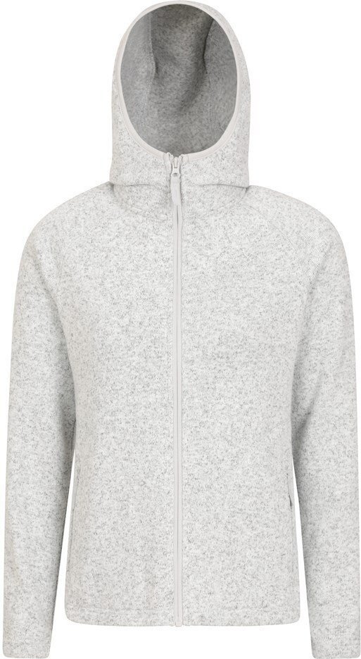 Mountain Warehouse Damen/Damen Nevis Full Zip Hoodie (Grau)