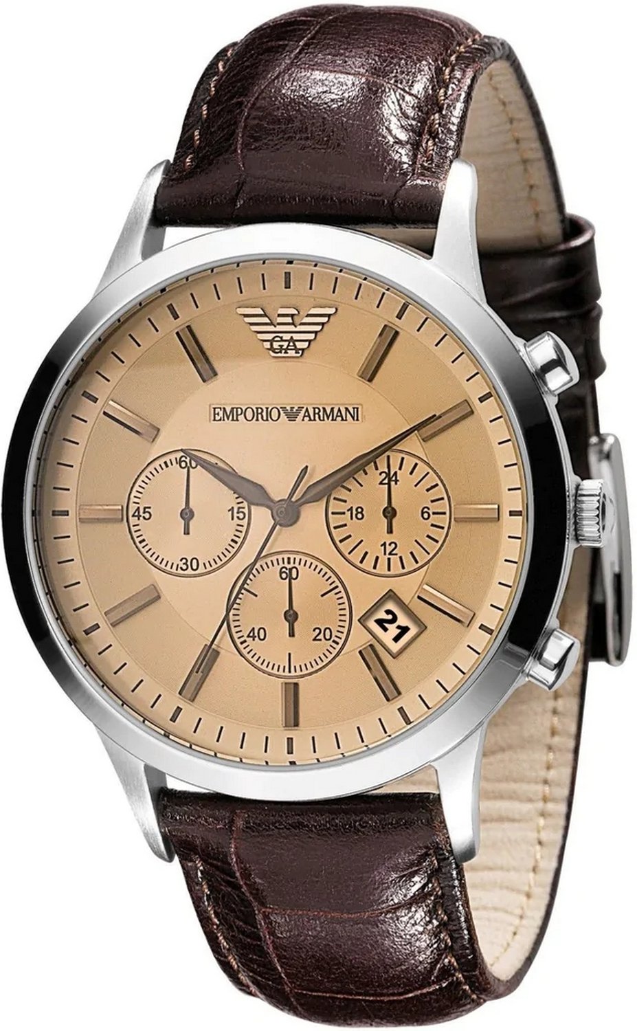 Emporio Armani Herrenuhr Quartz Grau