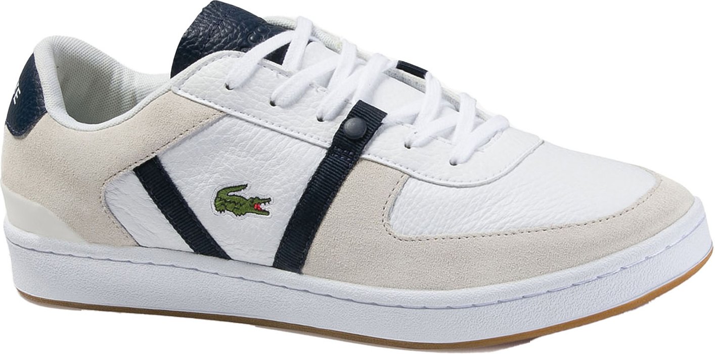 Lacoste splitstep 120 2 sm Herren weiße Trainer