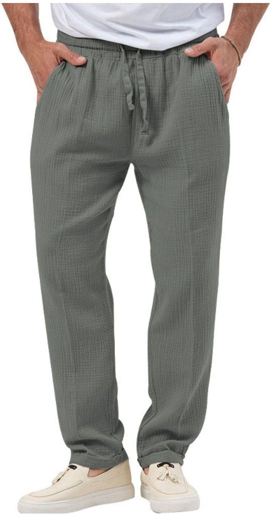 Hose mit Kordelzug und Polyester-Baumwoll-Mischung