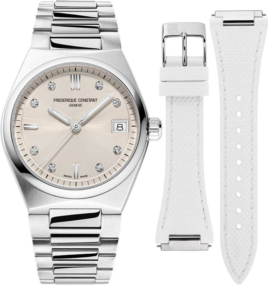 Frédérique Constant Highlife Damen Silber Uhr FC-240BGD2NH6B