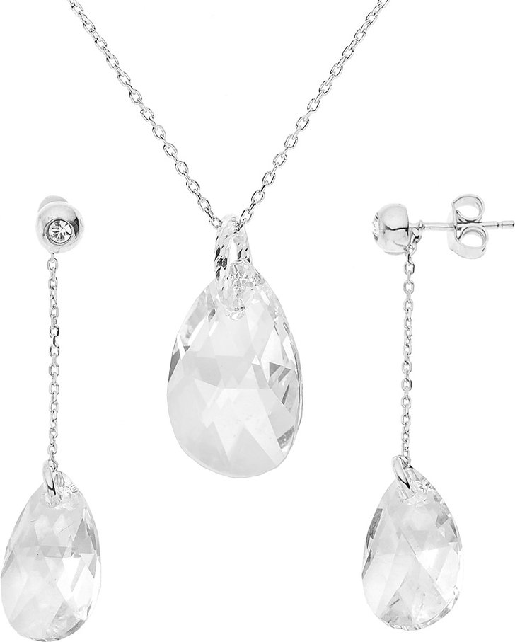 DIADEMA - Set Forever Swarovski - Halskette, Ohrringe - Love Jewelry Collection