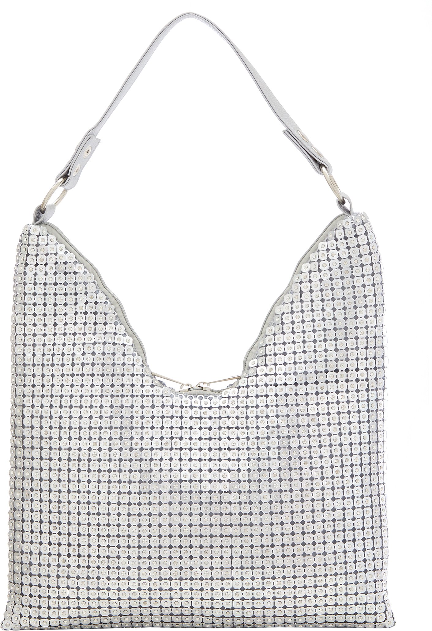 FELIPA Handtasche Damen Silber