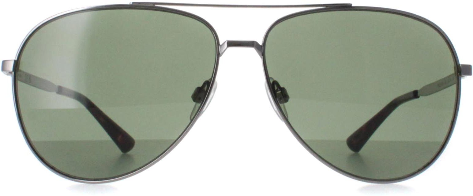 Calvin Klein CK22124S 051 leichte rutheniumgrüne Sonnenbrille