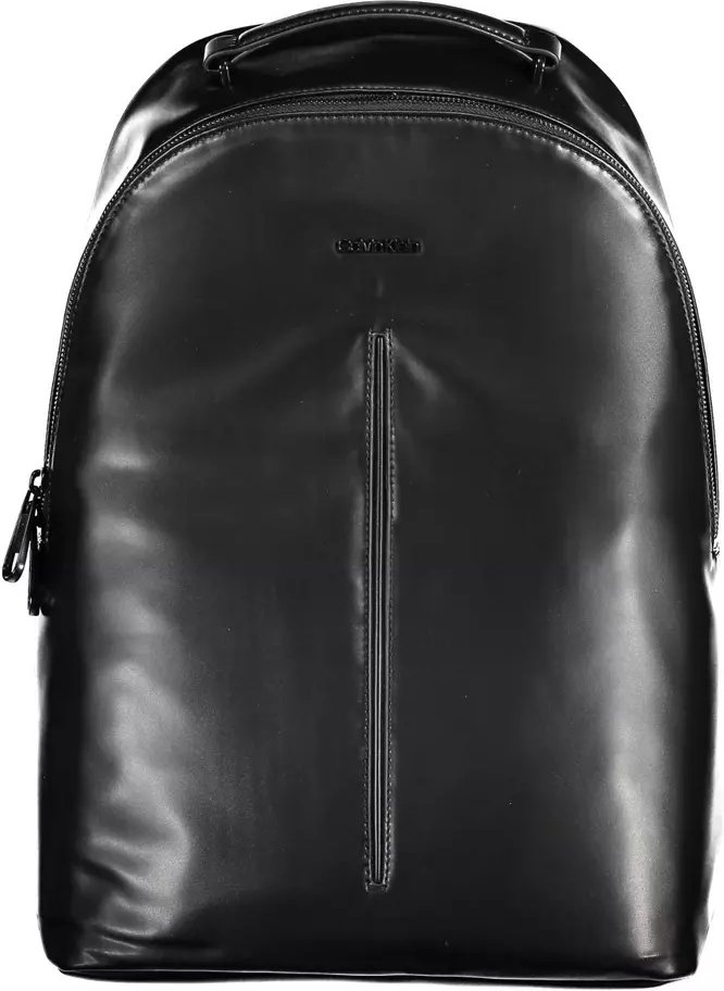 Schlüsselgegenstand Rucksack aus schwarzem Leder