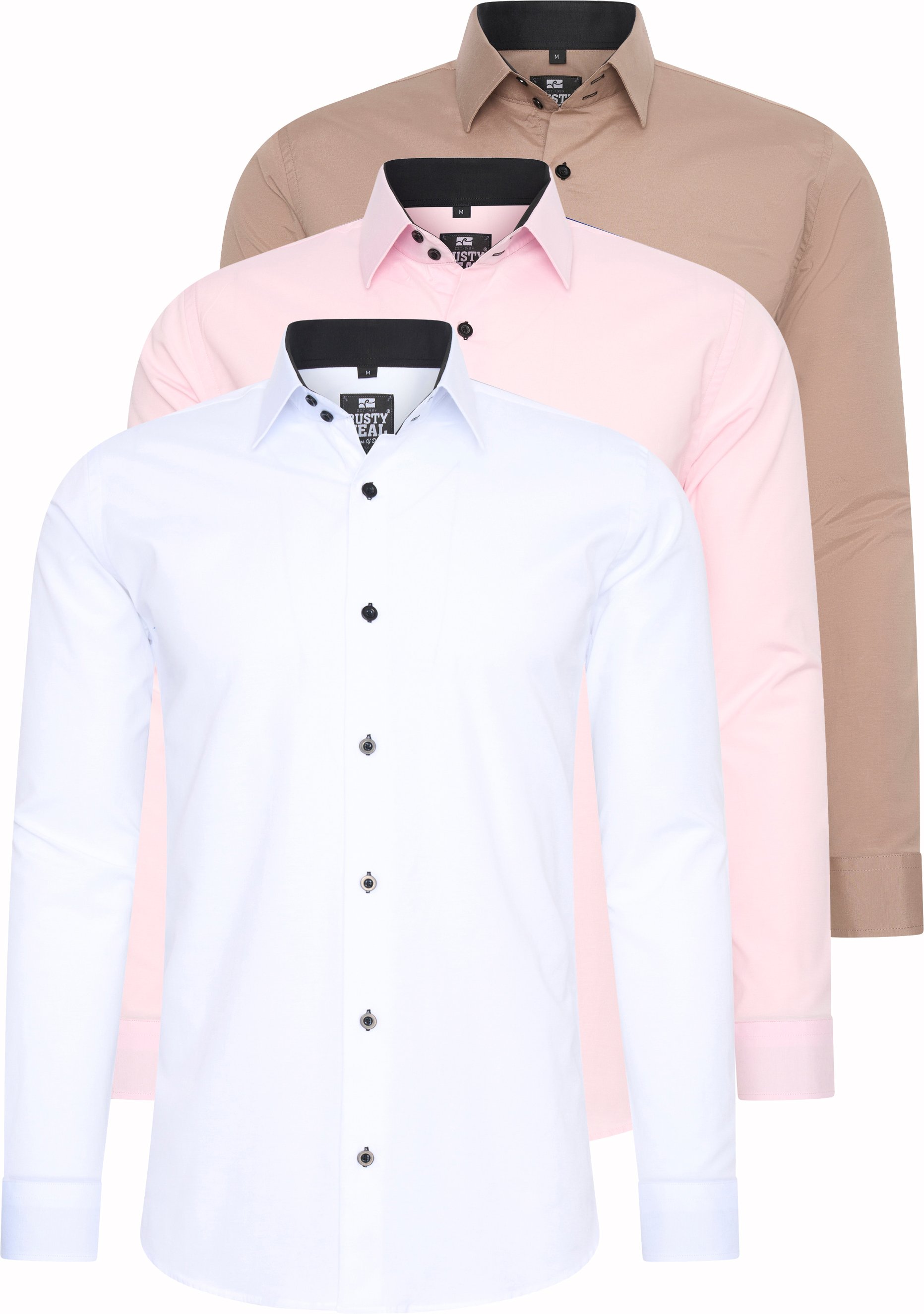 Thumbnail - 3er Set Business Hemd