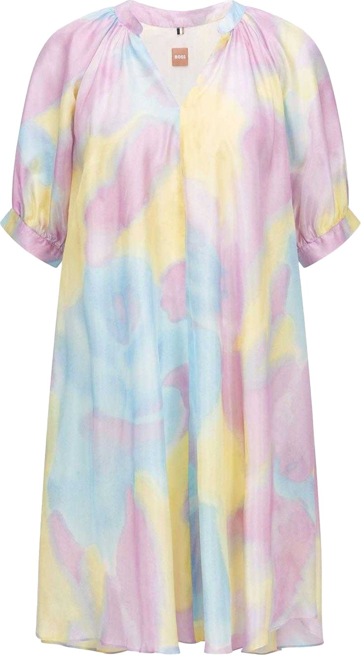 Hugo Boss - "Diflowu" Minikleid für Damen (Bunt)