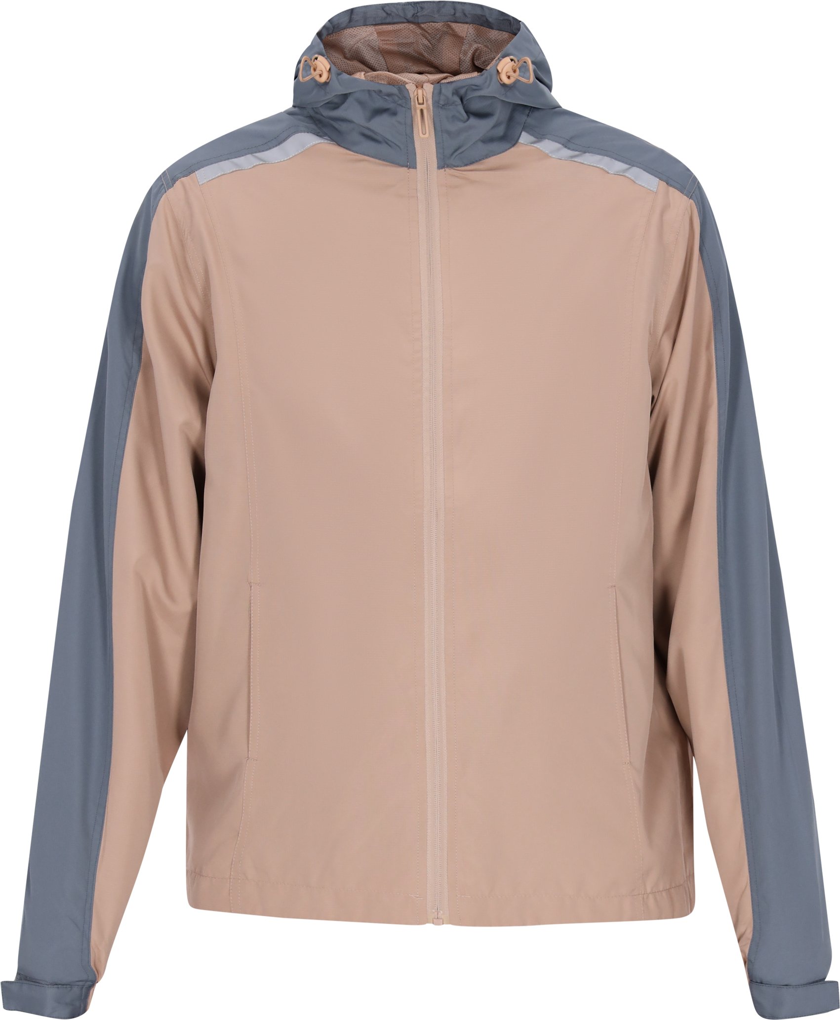 Mo Jacke Herren Beige Türkis Grau