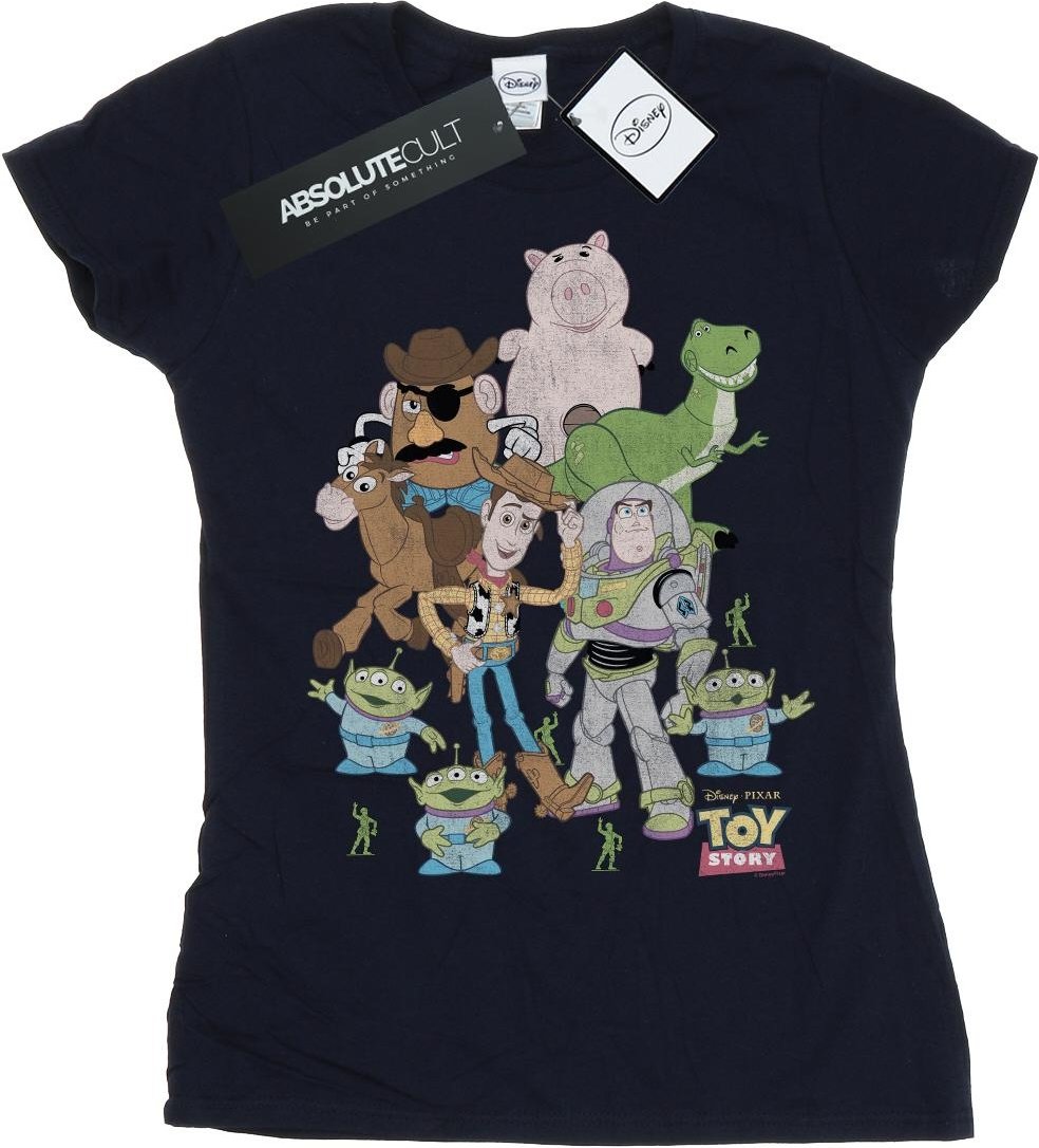 Disney - "Toy Story Group" T-Shirt für Damen (Marineblau)