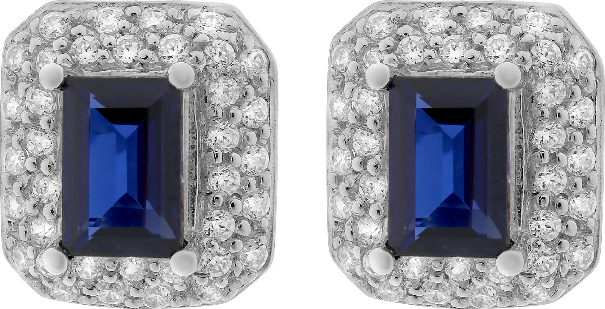 Orphelia 'Jackie' Ohrstecker für Damen aus 925er Sterlingsilber - Silber ZO-7237/SA