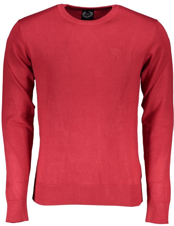 Gianmarco Venturi Rosso Viscosa Herrenpullover