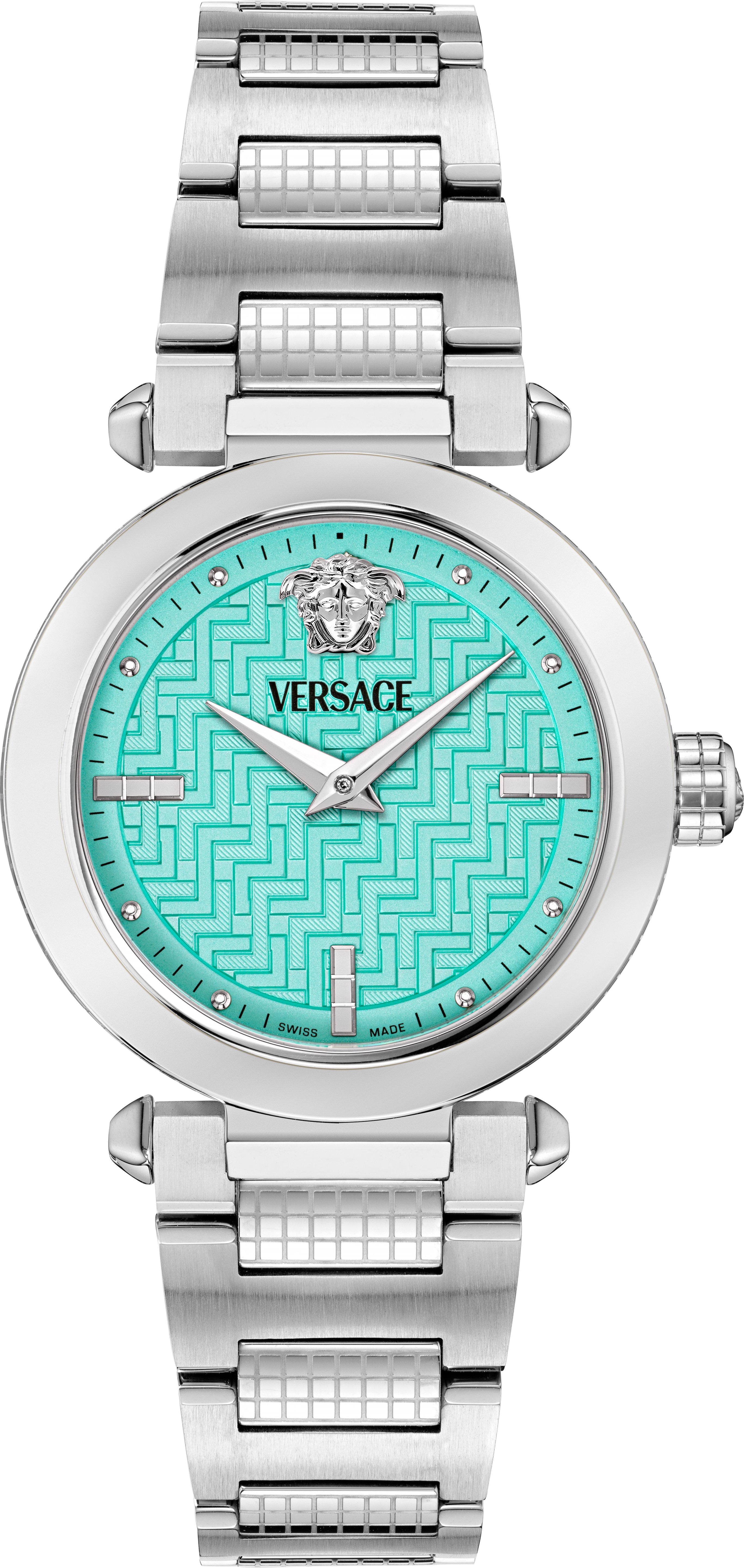 Versace Greek Silber Damen Armbanduhr VE5B00225