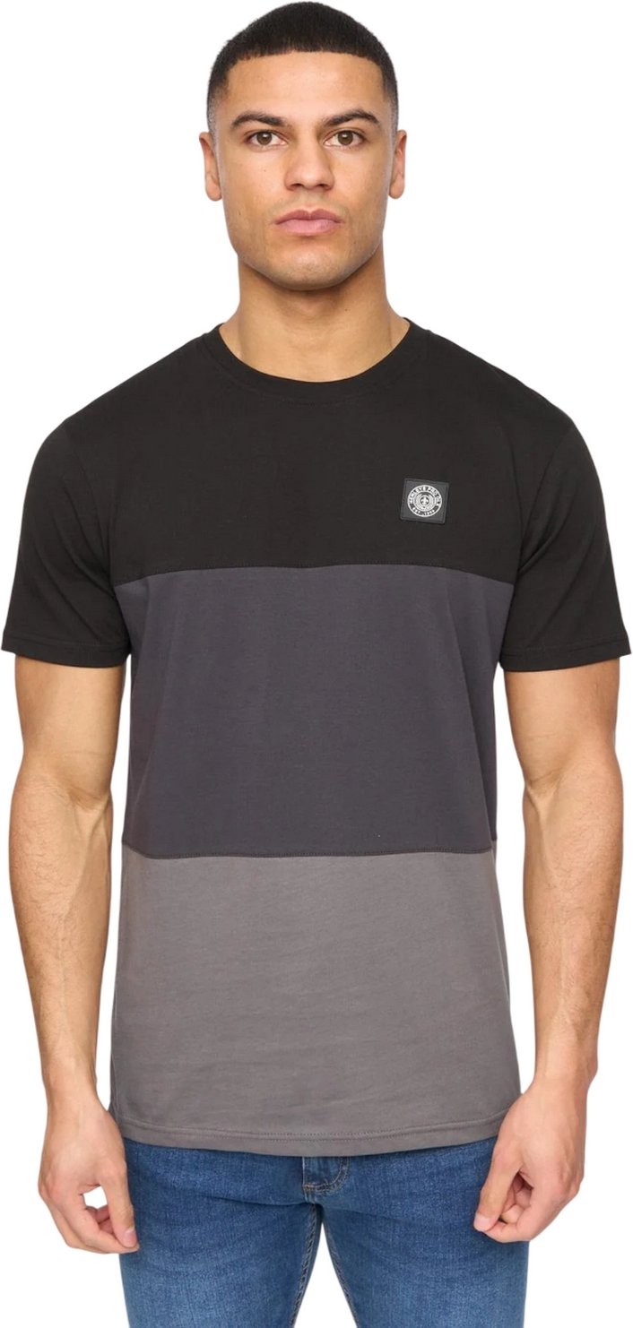 Henleys - "Henpanel" T-Shirt für Herren (Schwarz)