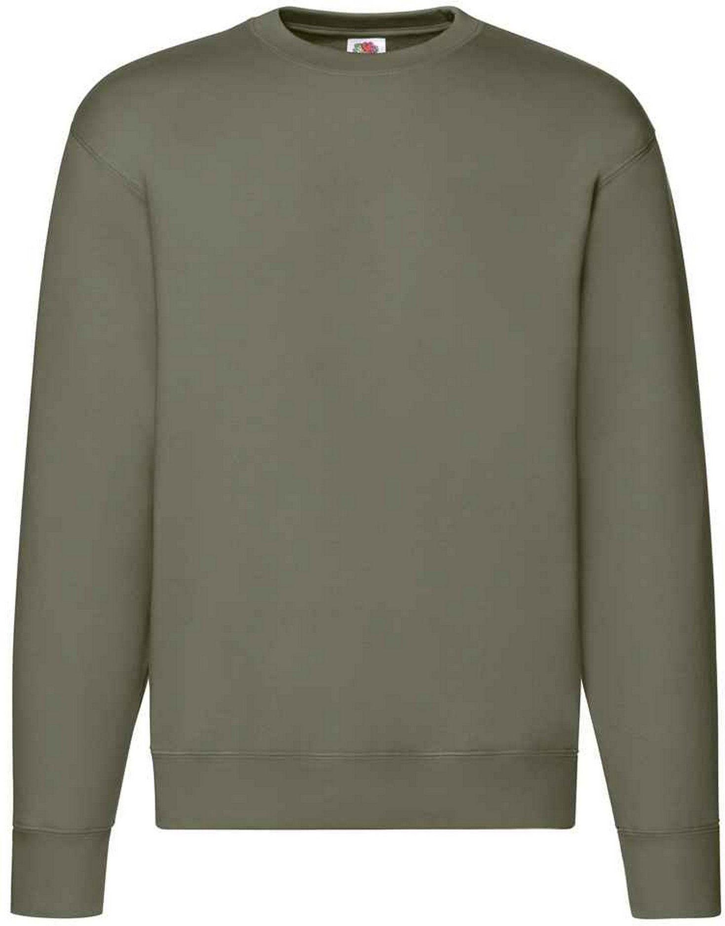 Fruit of the Loom - "Premium" Sweatshirt Überschnittene Schulter für Herren (Klassisch Olivgrün)