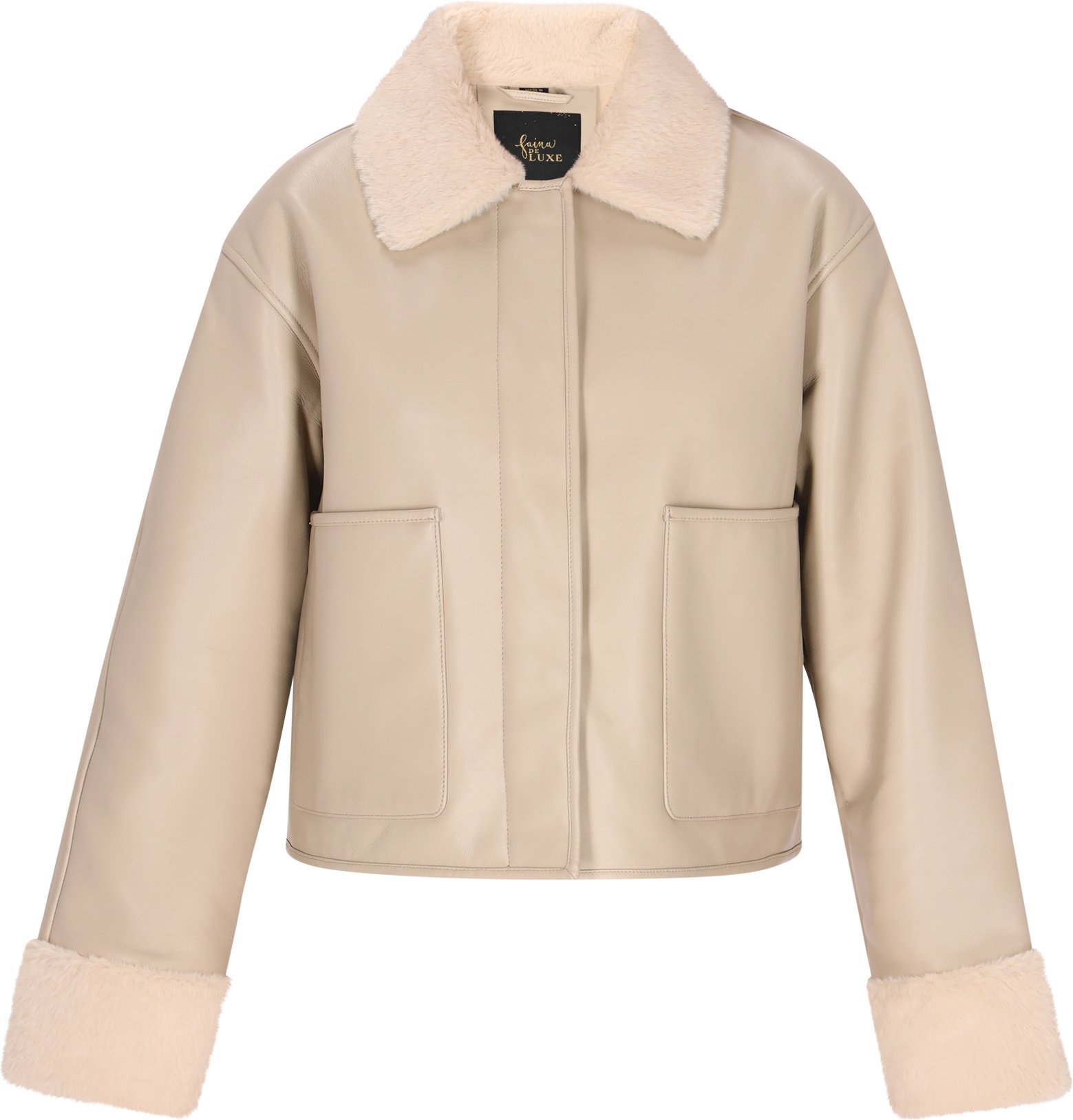 Faina Jacke Frauen Creme