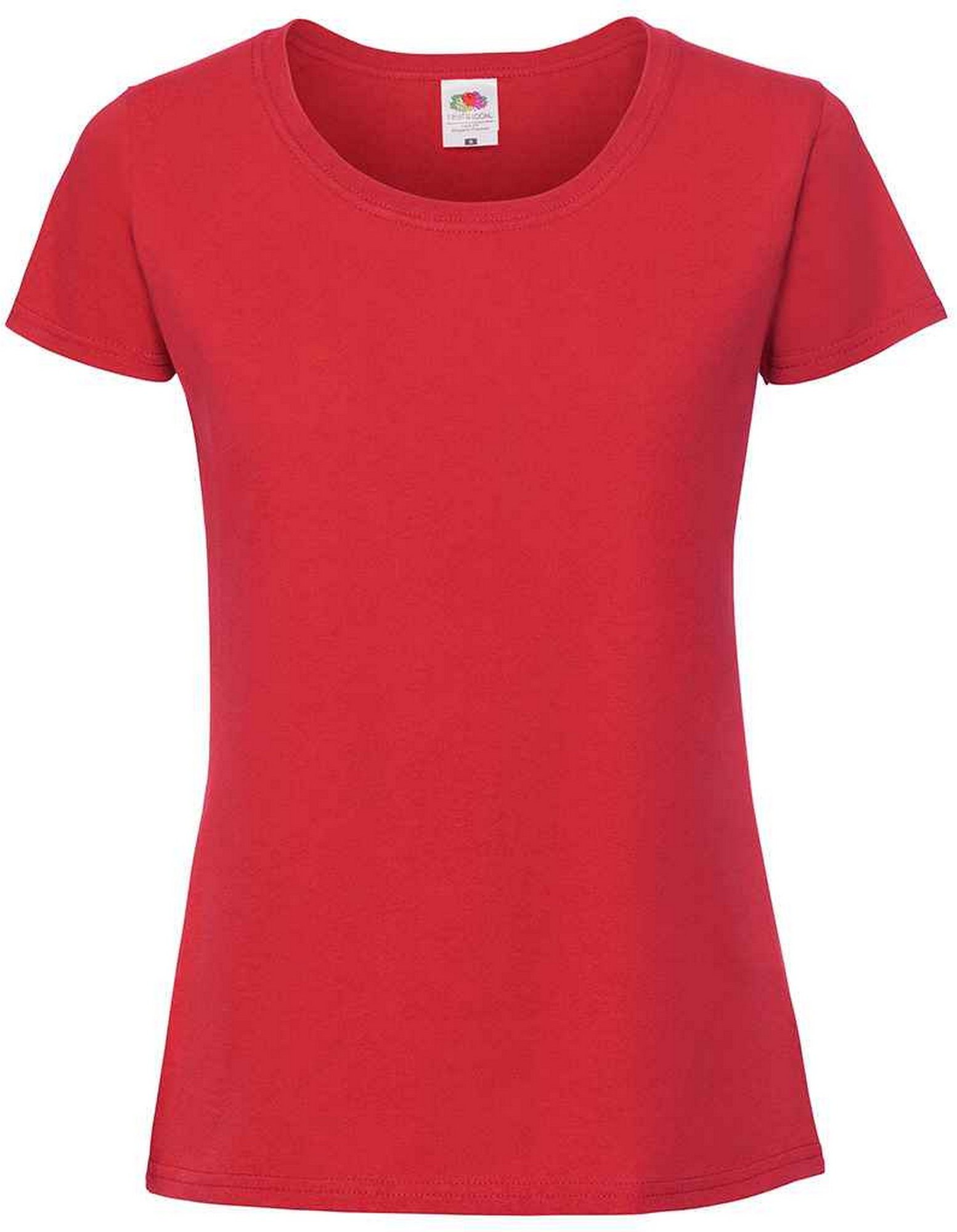 Fruit of the Loom - "Iconic" T-Shirt für Herren (Rot)