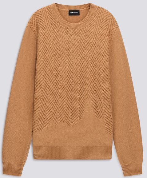 Herren Pullover mit schmaler Passform und Frontverarbeitung PABLITO