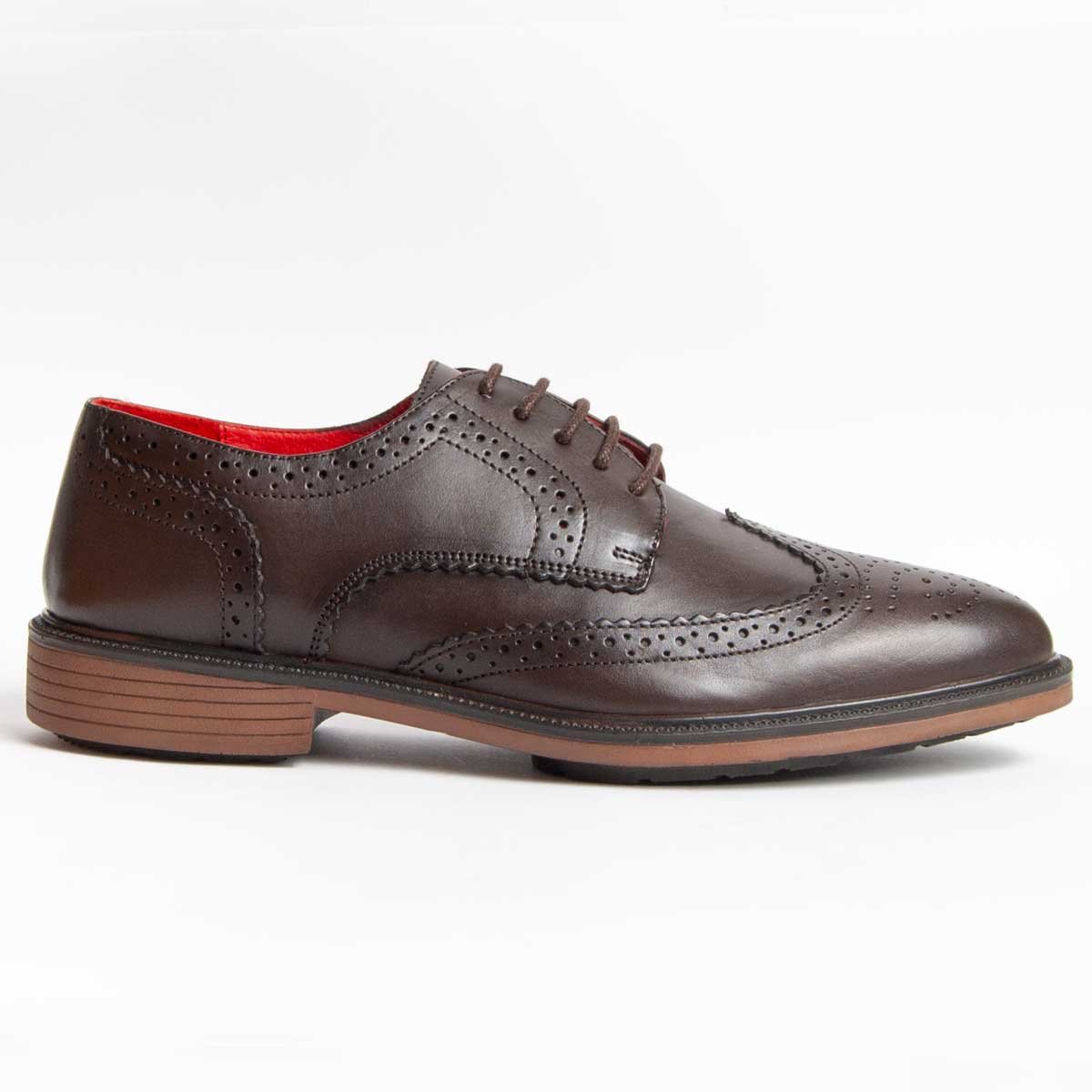 Purapiel Oxford-Schuh Cabale Braun