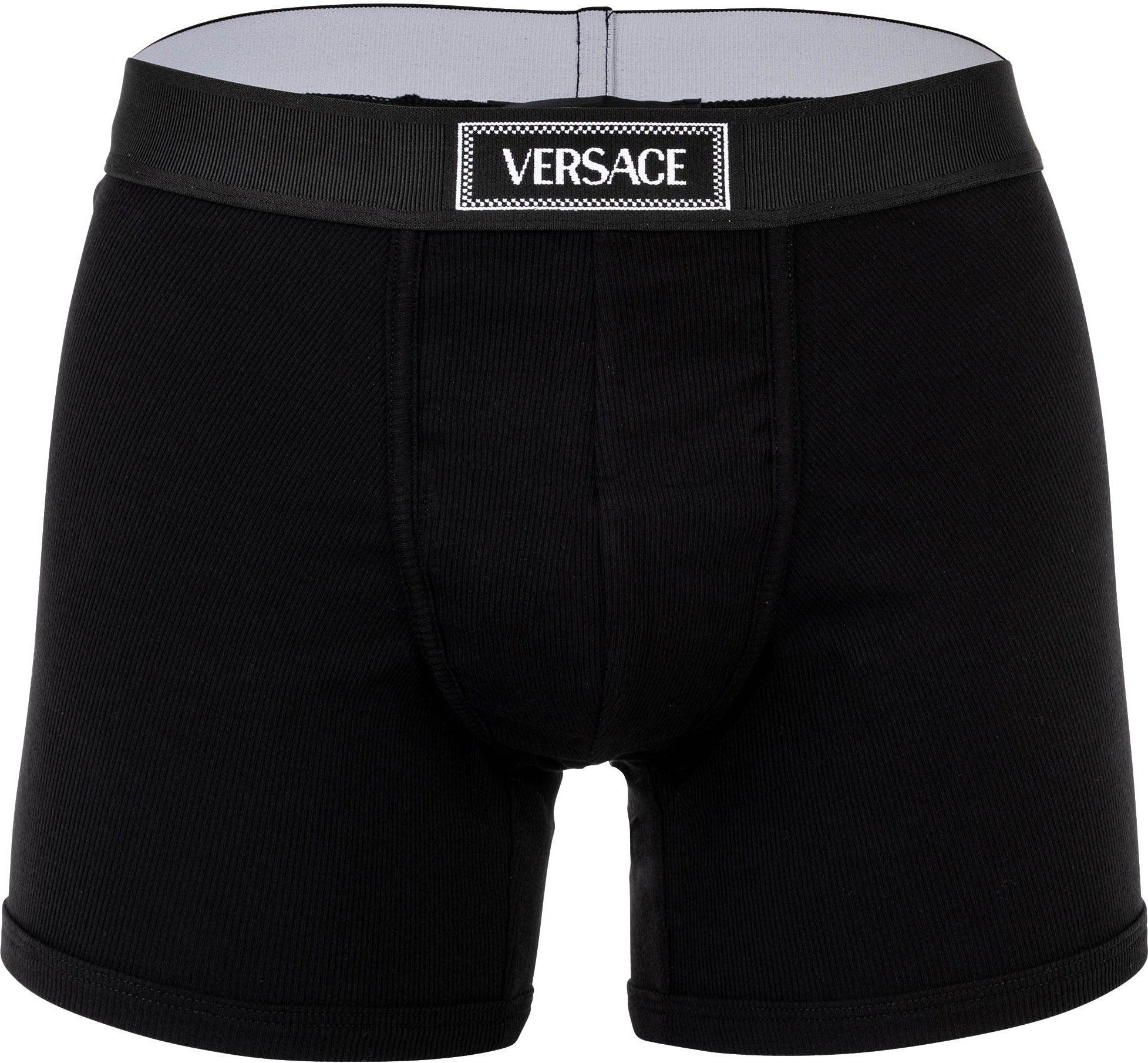 Versace Trunk Tex Ribbed Cotton Boxershort