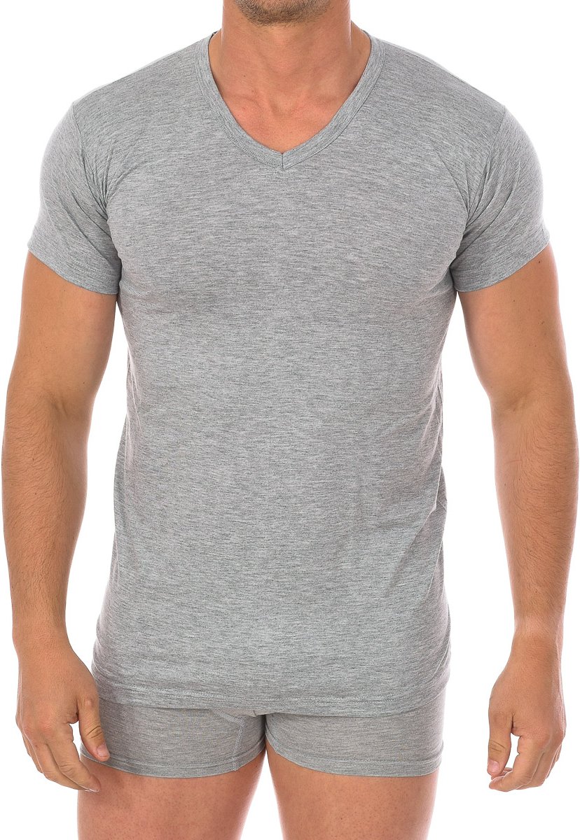 Kurzarm V-Ausschnitt Unterhemd 1004 Herren