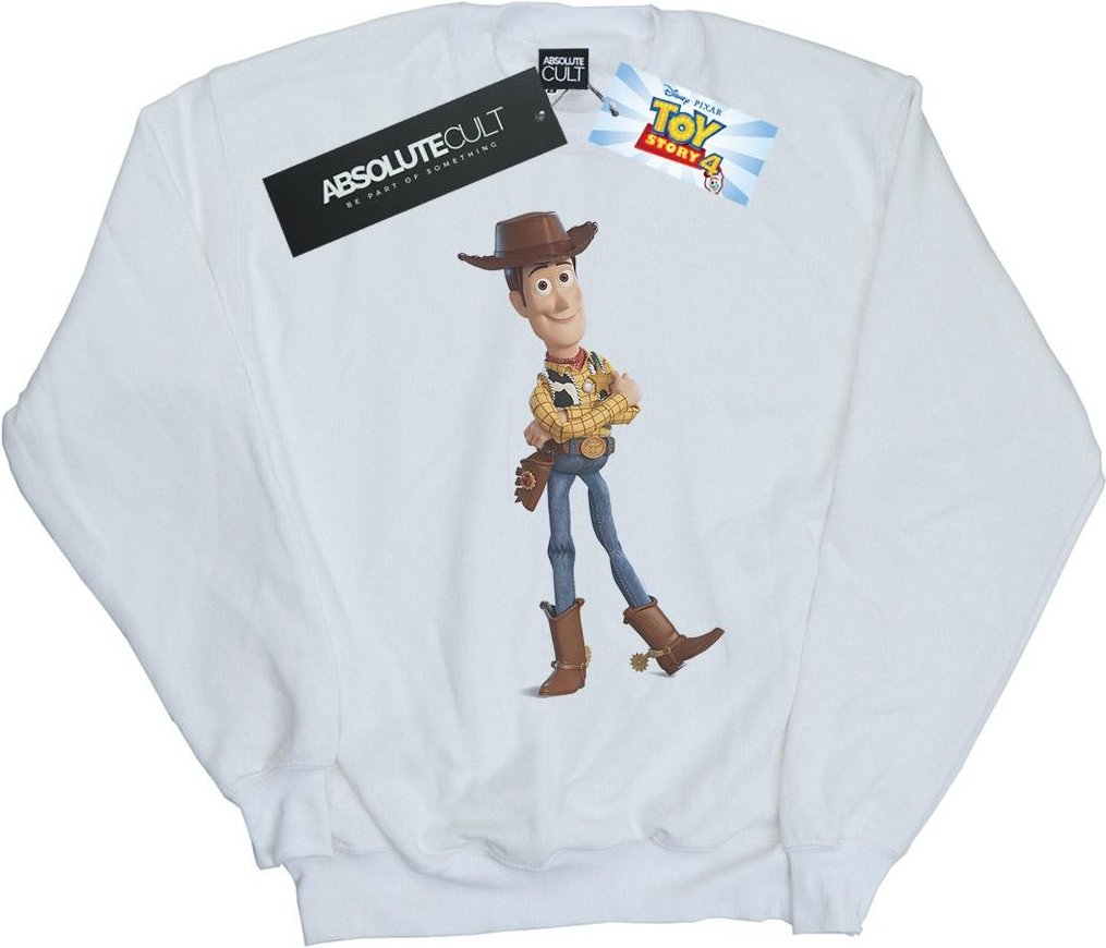 Disney - "Toy Story 4 Sherrif Woody" Sweatshirt für Herren (Weiß)