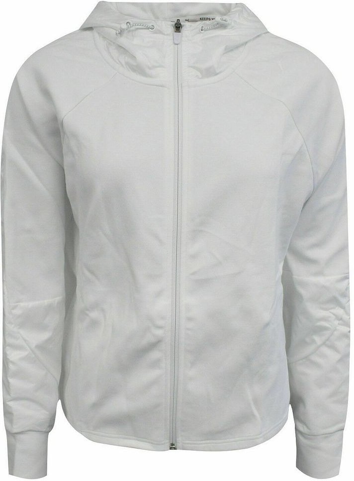 Puma EvoStripe Damen-Trainingsjacke in Weiß