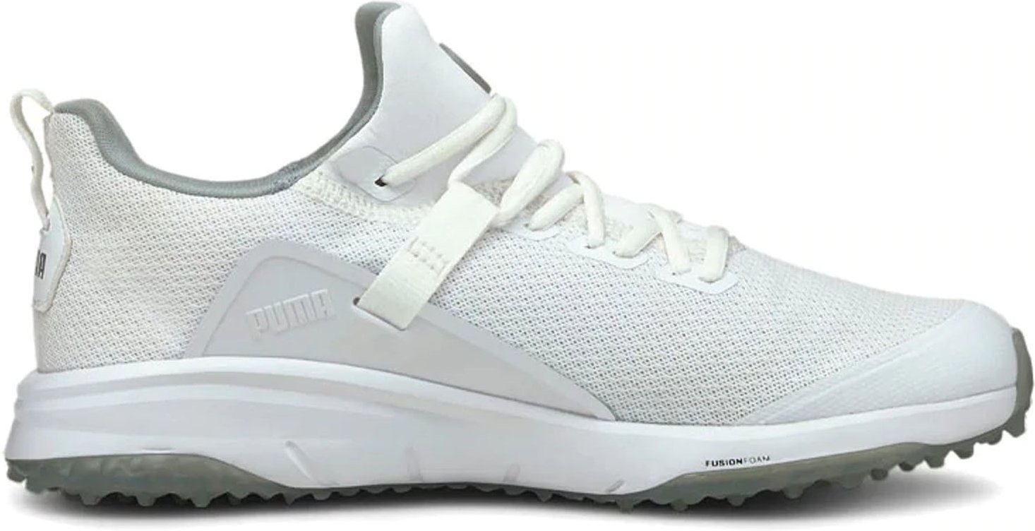 Thumbnail - PUMA Fushion Evo Lace Up Weißer synthetischer Herren-Trainer