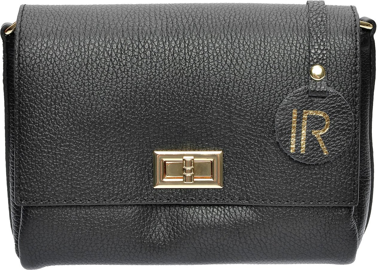 Isabella Rhea Schwarz Rindsledertasche