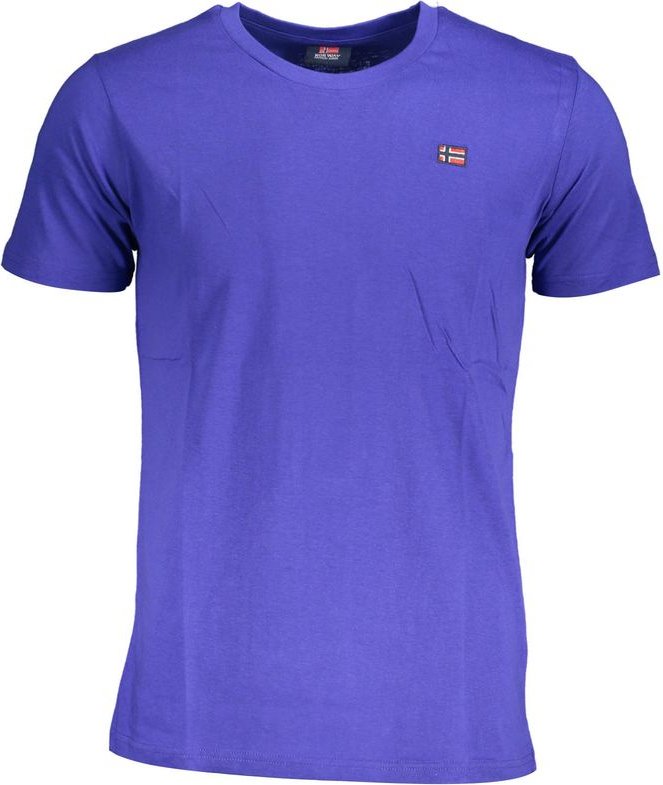 Kurzarm T-Shirt mit Rundhalsausschnitt