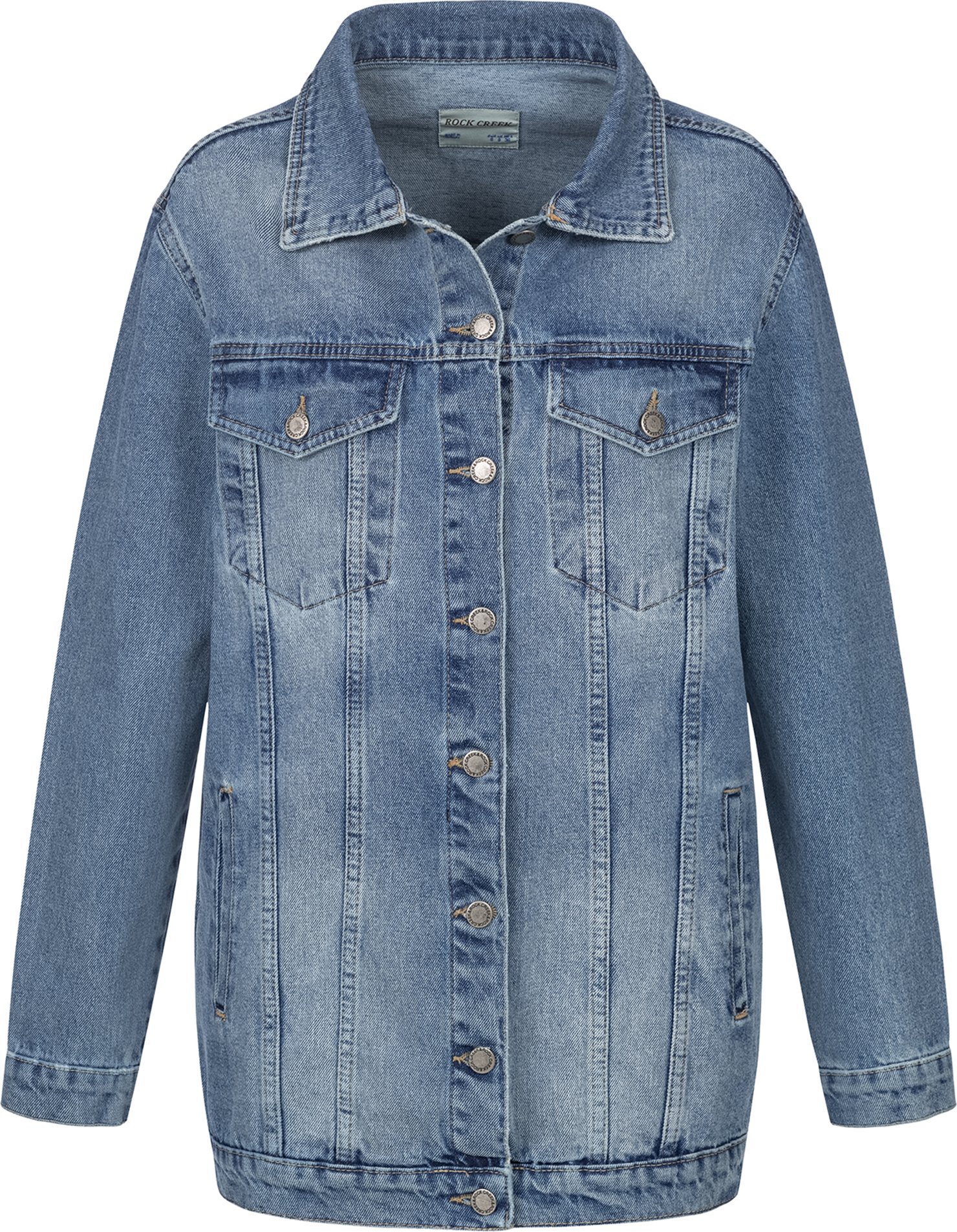 Rock Creek Jeansjacke Hellblau