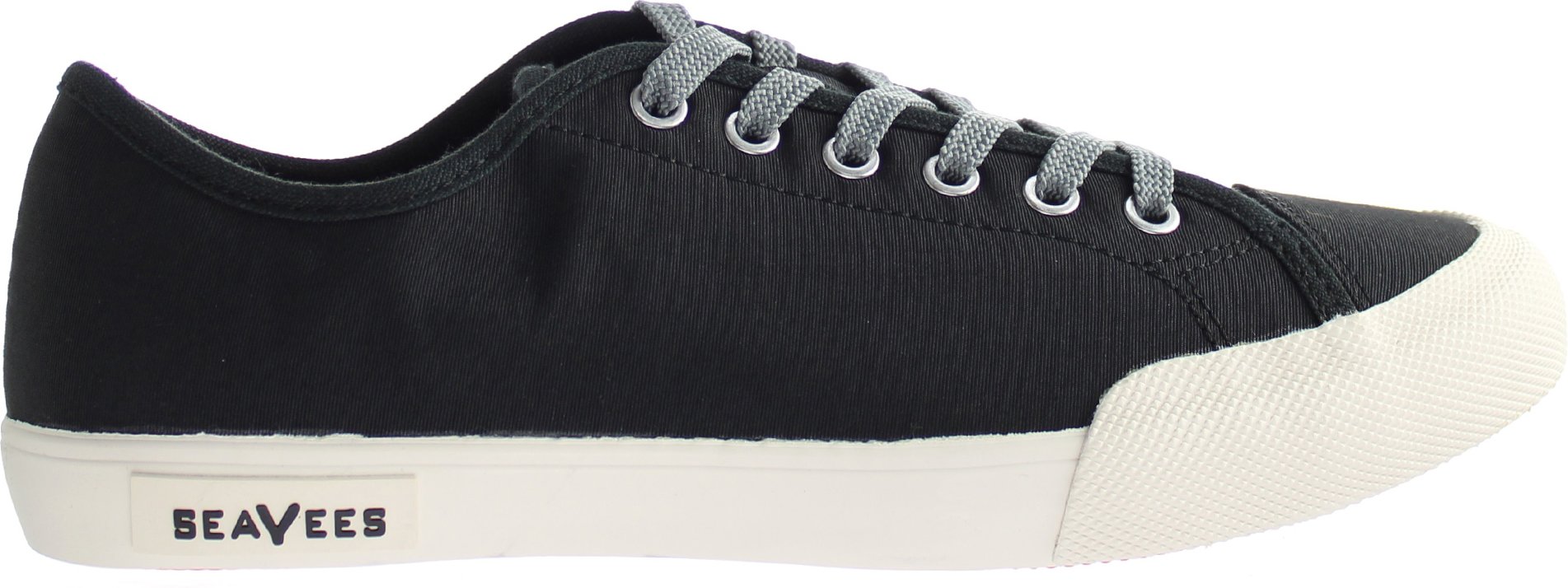 Seavees Armee Ausgabe niedriger Standard schwarze schwarze Frauenschuhe