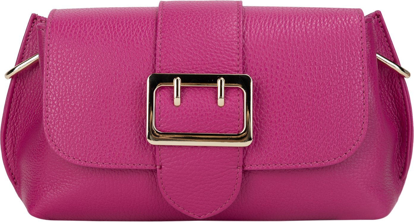 Faina Umhängetasche aus Leder Damen rosa