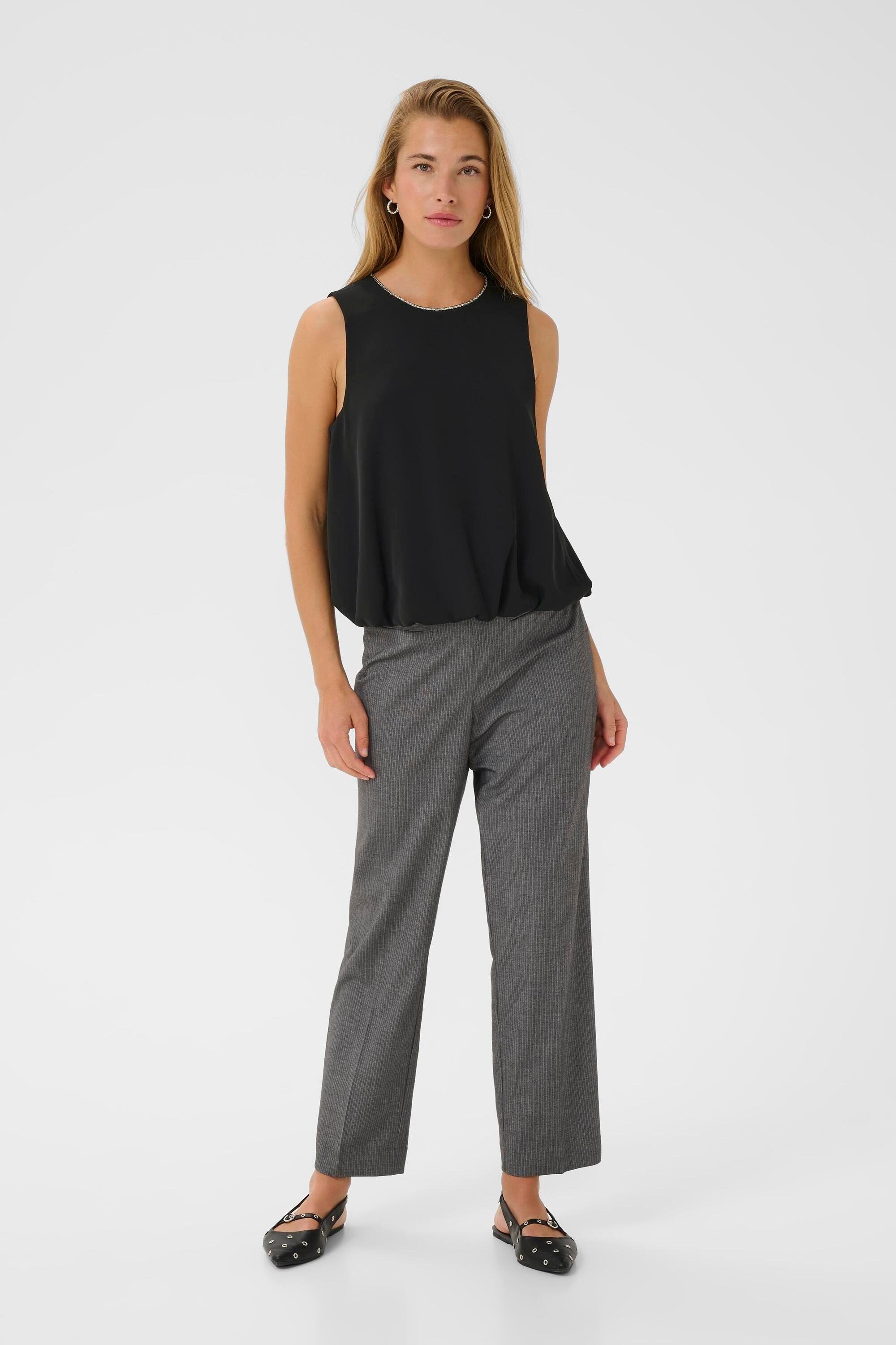 Kurzarm-Bluse KAolga Kurzarm-Bluse Regular fit black