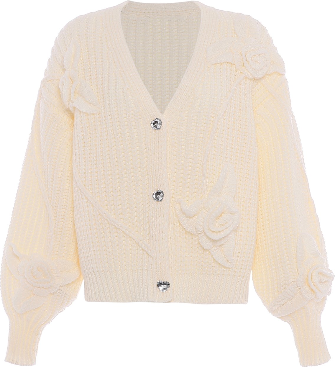 Faina Zur Seite fahren Damen Wollweiß